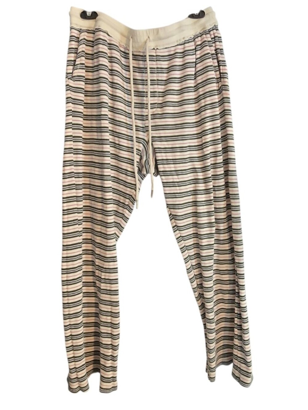 Sundance Gretel Waffle Knit Lounge Pants Size Large In EUC